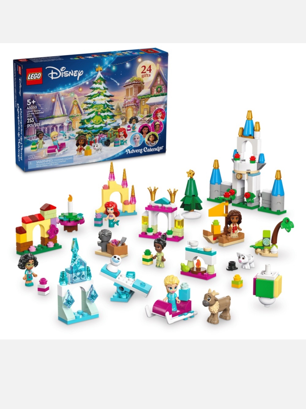 ⭐️ LEGO Disney Princess Advent Calendar 2024 ⭐️ 8 Mini Dolls Christmas 43253 NEW - Picture 2 of 13